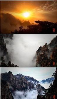 头条水墨黄山图片下载,画卷中的仙境奇观